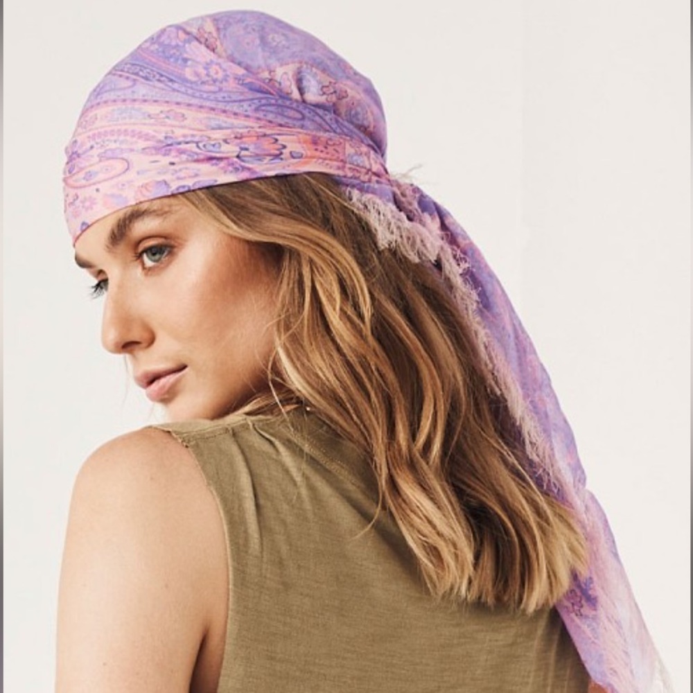 Spell & The Gypsy Farrah Lilac Head Scarf
